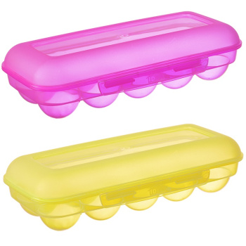 Контейнер д/яиц пластм. (на 10шт) прямоуг. 170x70x115мм М1209 ("М-Пластика") *1/28 Контейнер д/яиц пластм. (на 10шт) прямоуг. 170x70x115мм М1209 ("М-Пластика") *1/28