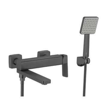 Смеситель для ванны FMARK черный FS8724-22H *1/6