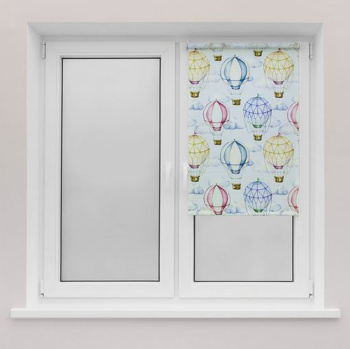 Штора рулонная Воздушные шары 61,5*170 ГП