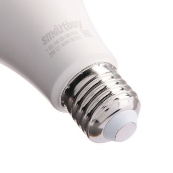 Лампа светодиодная Smartbuy, Е27, 25 Вт, груша A65, 2000 Лм, 4000 К, нейтральный белый