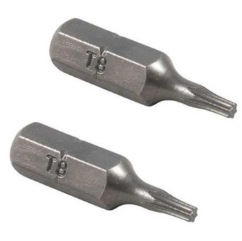 Бита звездочка Т 8х25мм (2шт) фрезерованная S2 хвостовик1/4"С EDGE PATRIOT *1/20