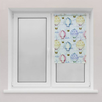 Штора рулонная Воздушные шары 52*170 ГП