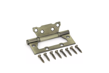 Петля без врезки БРОНЗА 100*75*2.5 AB Фабрика Замков *1/50/100