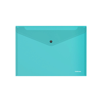 Папка-конверт на кнопке А4 Erich Krause Fizzy Vivid полупрозрачная микс 47043 4418514