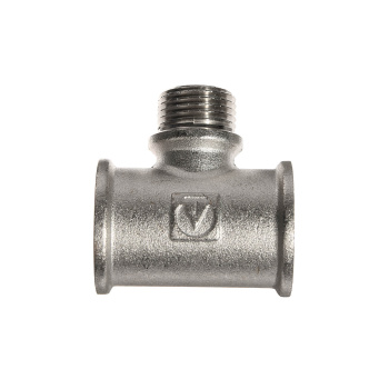 Тройник сантехнический 3/4"(Ø20)х1/2"(Ø15)х3/4"(Ø20) М/П/М VALTEC 132 *10