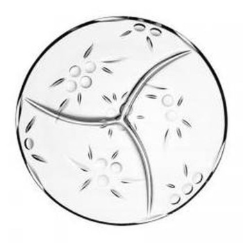 Блюдо стекло Pasabahce "Перла" d27cм менажница 54268 *1/6
