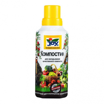 Средство для компоста Компостин 0,5л JOY (Страда) *16