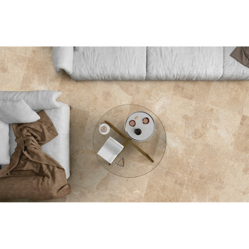 Керамогранит 1.7 м² Global Tile Aventin GT169VG, 412x412x8 мм, серо-бежевый