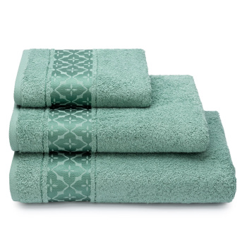 Полотенце махровое 50*90см Osman цв.16-5907 зеленый 460гр/м2 ПЦ-2601-5767 *5/20