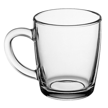 Кружка стекло 340мл "Бейзик" без рис. 55531SLB "Pasabahce" *6