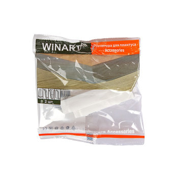 Соединитель Winart 318, 80 мм, белый матовый, 2 шт. Соединитель Winart 318, 80 мм, белый матовый, 2 шт.