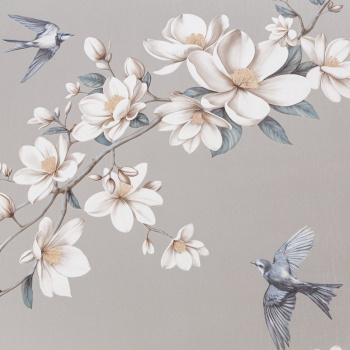 Обои флиз "Палитра" Magnolia (сер.) PL72535-28   1,06*10м *1/8