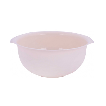 Чаша пластм. 3,0л d235мм выс.105мм "Классик" Бежевый М7669 (ЗПИ "Альтернатива") *1/25