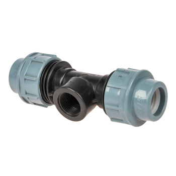 Тройник ПНД компрессия Ø 25х3/4"х25 внутр. резьба *1/40