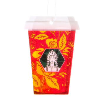 Ароматизатор подвесной Grand Caratt Стаканчик, Капучино, картонный 9500221