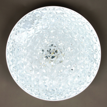 Светильник светодиодный акриловый 500мм 96W 9017/48W*2 LED 3 реж пульт S=22м2 VERNER LIGHTING *1