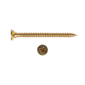 Шурупы жёлтые BROZEX пакет 3*40 (30шт) *10/100 Шурупы жёлтые BROZEX пакет 3*40 (30шт) *10/100