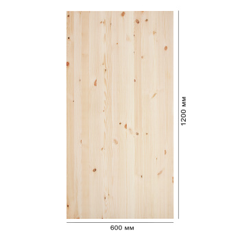 Мебельный щит 1200х600х18 мм Арелан, сорт В