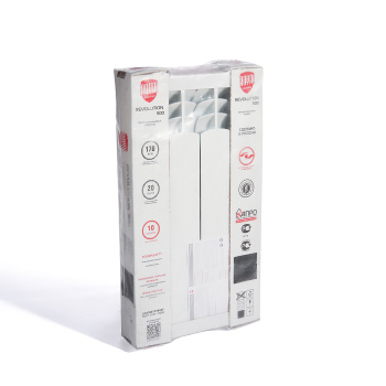 Радиатор алюминиевый 4 секции Royal Thermo Revolution, 500 мм, белый