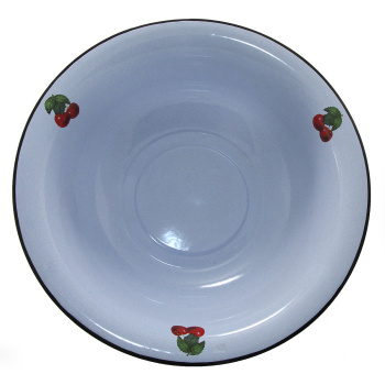 Таз эмалированный 12 л Лысьвенские ЭМАЛИ, 45 см, без деколи