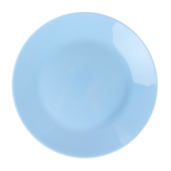 Тарелка стекло Luminarc "Lillie Light Blue" мелк. d25см Голубой Q6881 *12 Тарелка стекло Luminarc "Lillie Light Blue" мелк. d25см Голубой Q6881 *12