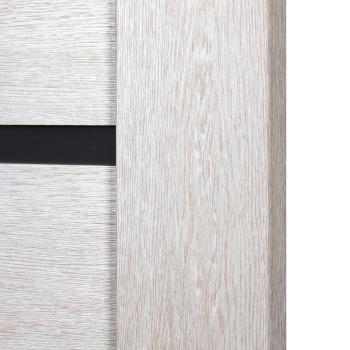 Дверное полотно остекленное BROZEX-WOOD Comfort-2, 2000х700х36 мм, светлый кедр 3D