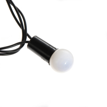 Гирлянда «Нить» Luazon Lighting, 10 м, мигание, бело-синий, шарики 1.5 см, 100 LED, IP44, 220 В