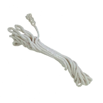 Шнур хлопчатобумажный d5мм дл.20м крученый 3-х прядный арт.40125 ("Сибшнур") *1/50