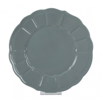 Тарелка керамич. "Keramika" "Grey" мелкая d27см PT010027F620 *12