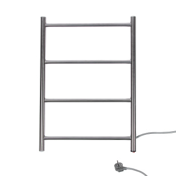 Полотенцесушитель электрический лесенка  400х600  нерж. 4 полки ТЕРА (аналог ИШ377) *1