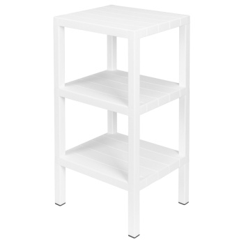 Этажерка пластм. "Nature" 3-х ур.: 3полки, в.0,725м,ш.0,384м,гл.0,33м Бел. 434286116 "Бытпласт" *1/3