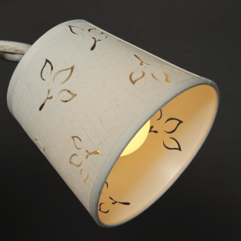 Люстра Verner Lighting N1969/3, 40 Вт, Е27, 3 лампы, белый/золото Люстра Verner Lighting N1969/3, 40 Вт, Е27, 3 лампы, белый/золото