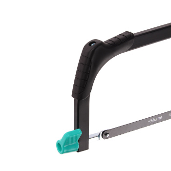 Ножовка по металлу 300мм с обрезин.ручкой, усил.рама, доп.упор STURM (арт.1061-05-300) *1/6/36 Ножовка по металлу 300мм с обрезин.ручкой, усил.рама, доп.упор STURM (арт.1061-05-300) *1/6/36