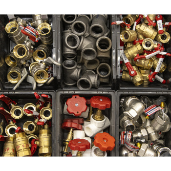 Кран шаровый 1" (Ø25) М/П ручка STI 11Б27п1 (9589) *1/50