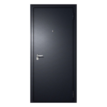 Дверь входная Двери Гуд GOOD LITE-2, 960х2050х50 мм, правая, серебристый антик/белый ясень