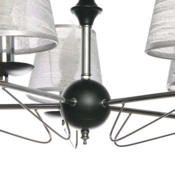 Люстра Verner Lighting C0663/5, 40 Вт, E14, 5 ламп, хром Люстра Verner Lighting C0663/5, 40 Вт, E14, 5 ламп, хром