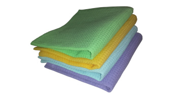 Полотенце вафельное 40*60см Ocean Эконом 060 зеленый Belezza