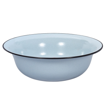 Таз эмалированный 12 л Лысьвенские ЭМАЛИ, 45 см, без деколи