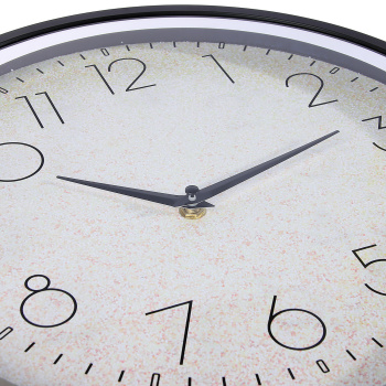 Часы настенные интерьерные «Блестки», плавный ход, d-35 см 10766283