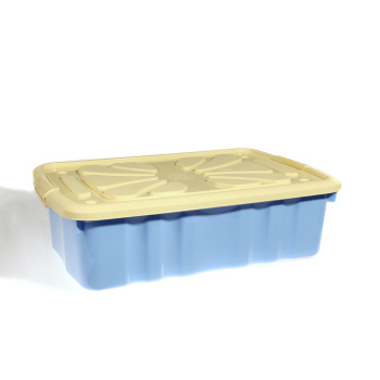 Контейнер д/хранения пластм.Детский на колесиках 600х400мм, выс.170мм арт.300 ("Полимербыт") *1/6