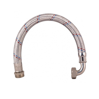 Подводка для воды угловой 1" (гигант) 60см МП "АКВАЛЮКС " *1/25