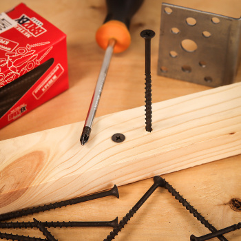 Саморезы по дереву BROZEX ВЕДРО 4,2*76 крупная резьба (200шт) *6