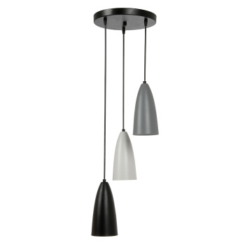 Люстра Verner Lighting N3399/3H, 40 Вт, E27, 3 лампы, черный Люстра Verner Lighting N3399/3H, 40 Вт, E27, 3 лампы, черный