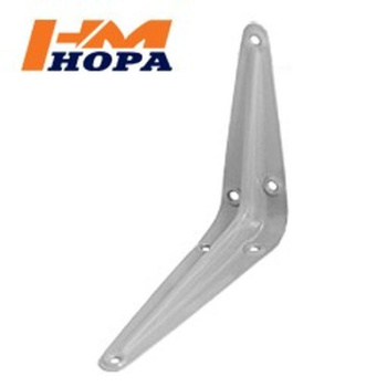 Уголок д/полок 125*100 серебро Нора-М *24/960