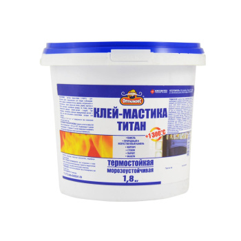 Мастика-клей Ижсинтез Optilux термостойкая, 1.8 кг