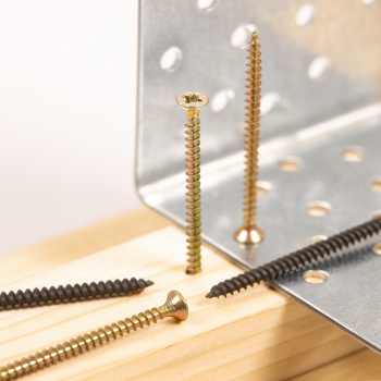 Шурупы жёлтые BROZEX пакет 3*50 (20шт) *10/100 Шурупы жёлтые BROZEX пакет 3*50 (20шт) *10/100