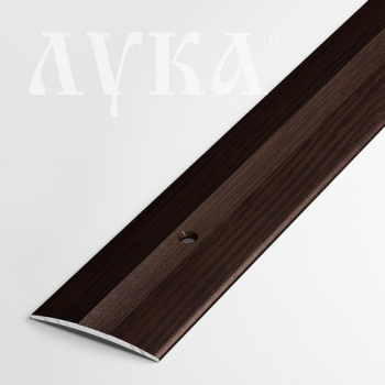 Порог-стык одноуровневый 37х900 мм Лука ПС 03, дуб венге