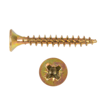 Шурупы жёлтые BROZEX пакет 4*30 (30шт) *10/100