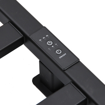 Полотенцесушитель электрический Пэк сп 20 кв 80х50 черный ВГП Тругор *1