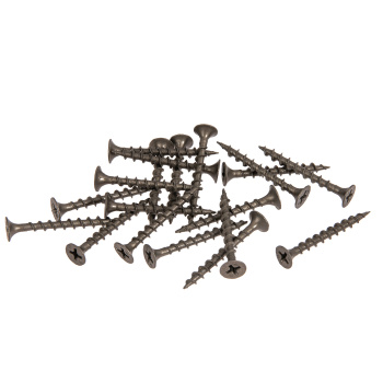 Саморезы по дереву 3.5х35 мм BROZEX, крупная резьба, фосфатированные, 700 шт.